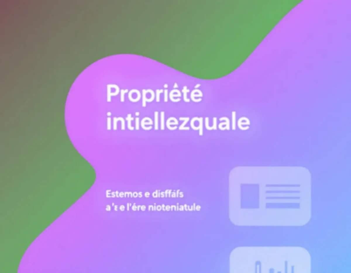 Propriété intellectuelle : Enjeux et défis à l'ère numérique