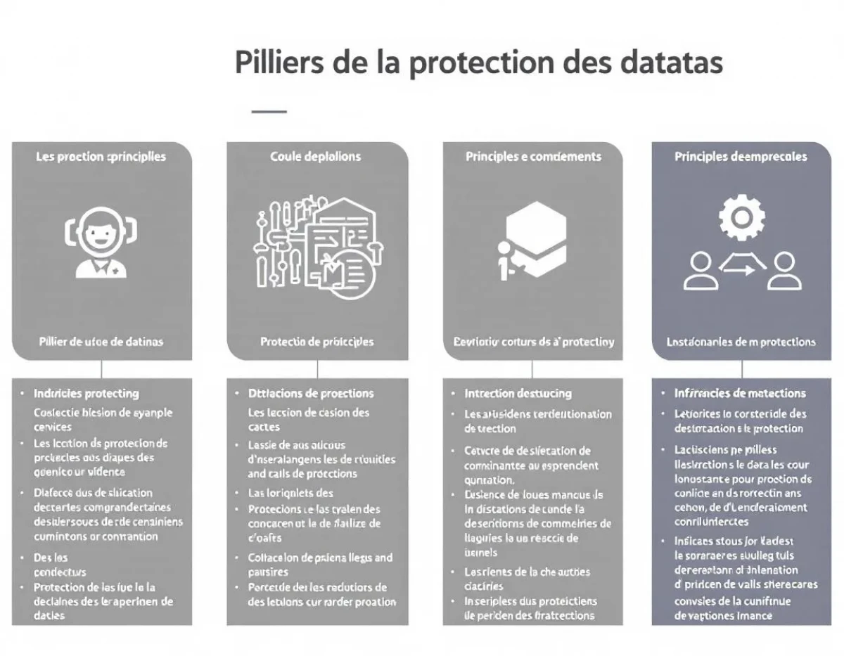 Piliers de la protection des données : 6 principes incontournables